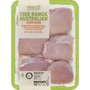 Macro Free Range Chicken Thigh Fillet 800g - 1.1kg