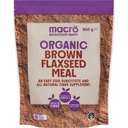 Macro Organic Brown Flaxseed Meal 500g