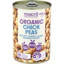 Macro Organic Chickpeas 425g