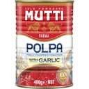 Mutti Polpa Finely Chopped Tomatoes with Garlic 400g