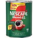 Nescafe Blend 43 Espresso Instant Coffee Tin 500g