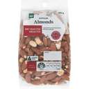 Woolworths Dry Roasted Almonds Nuts 400g