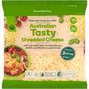 Woolworths Tasty Shredded Cheese 500g